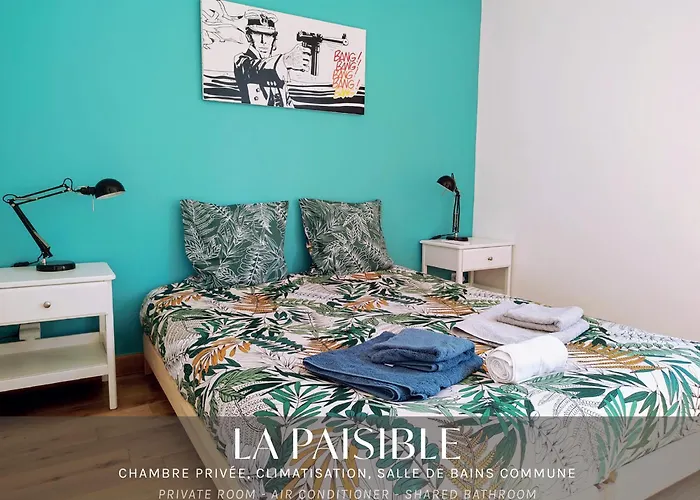 Chambres tranquilles proche centre ville